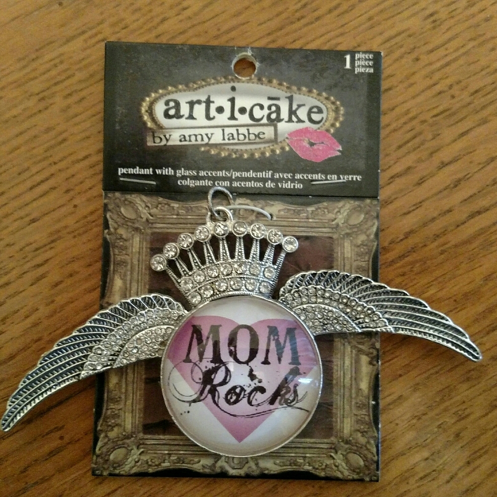 Pendant with Glass accents